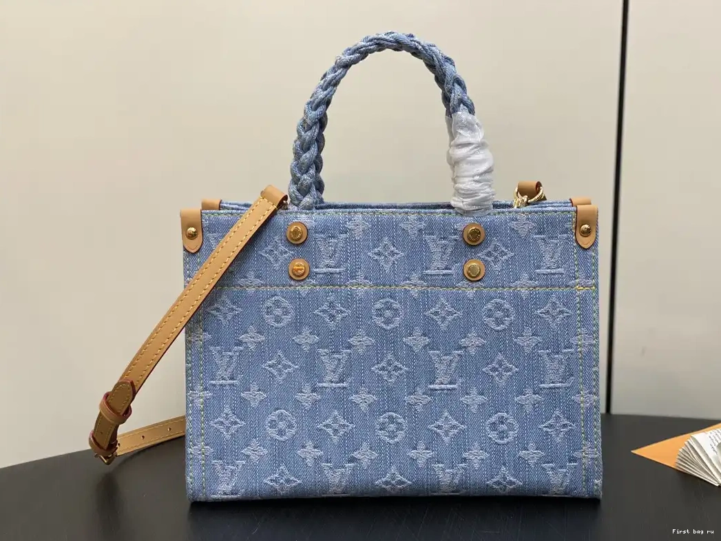 First bag ru LOUIS ONTHEGO PM-25*19*11.5cm VUITTON 0508